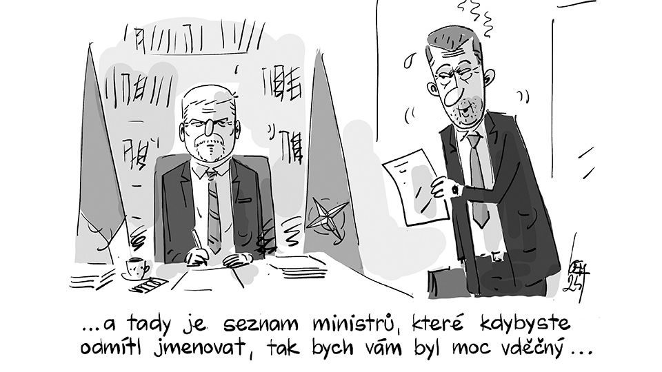 KEMEL: Nečekaná pomoc od Pavla při skládání vlády?